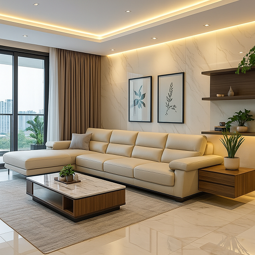 Image of Living Room Sofa DC-1