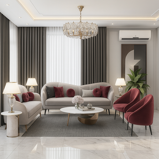 Image of Living Room Sofa LRS-3