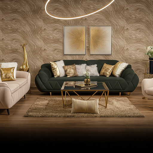 Image of Living Room Sofa LRS-7
